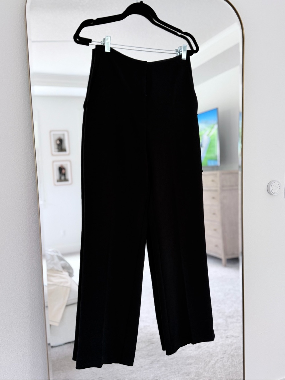 Aritzia Wilfred Crepette Sonata Black Pants for Women